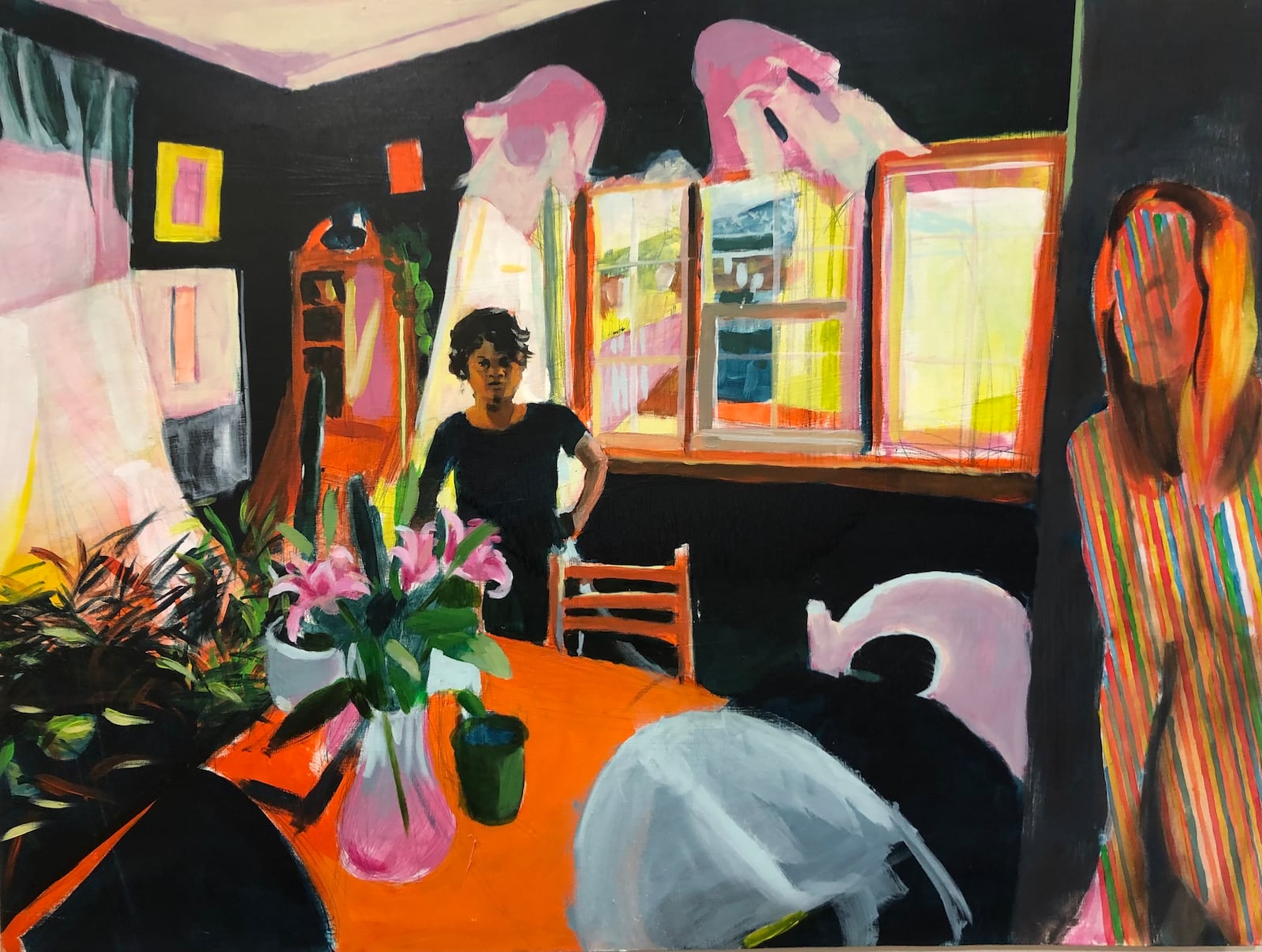 Artwork by Brian Mathus was showcased in the first collaboration between the library and the Dayton Society of Artists.
CONTRIBUTED