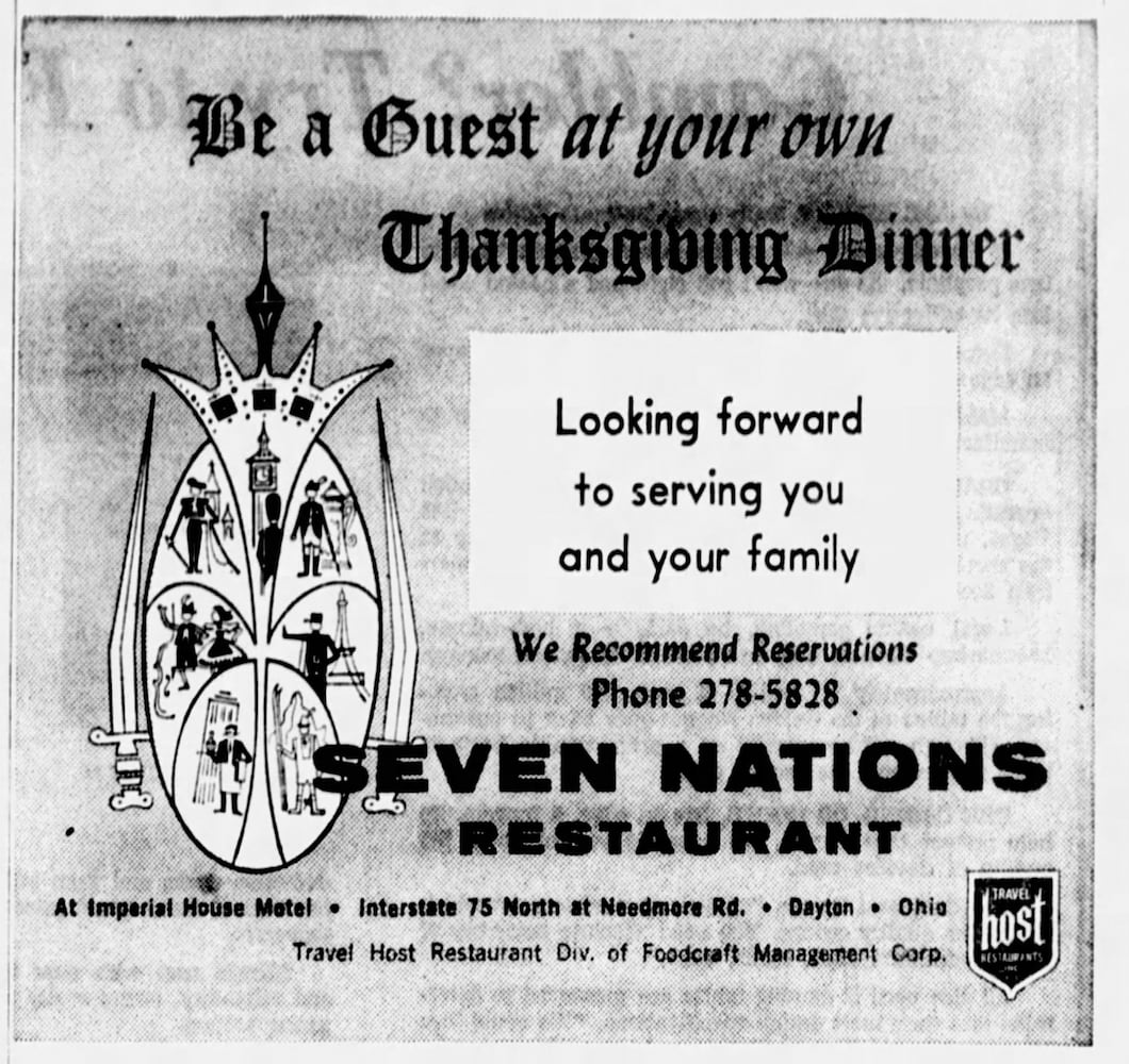 Vintage Restaurant advertising DDN
