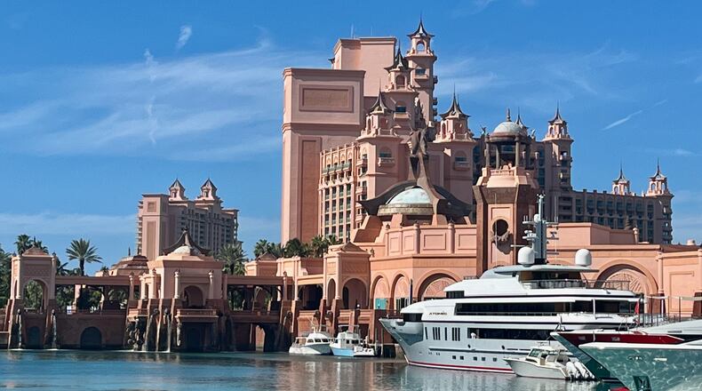 The Atlantis Paradise Island resort in the Bahamas is pictured on Tuesday, Nov. 22, 2022. David Jablonski/Staff