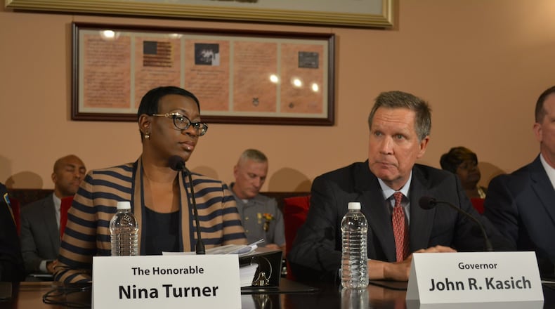 Self-policing is a key toward restoring trust in the police department following a series of shootings involving young black men, says former state Sen. Nina Turner. She sat on a task force that recommended in a report to Gov. John Kasich that police agencies have greater accountability and oversight. PHOTO BY JIM OTTE