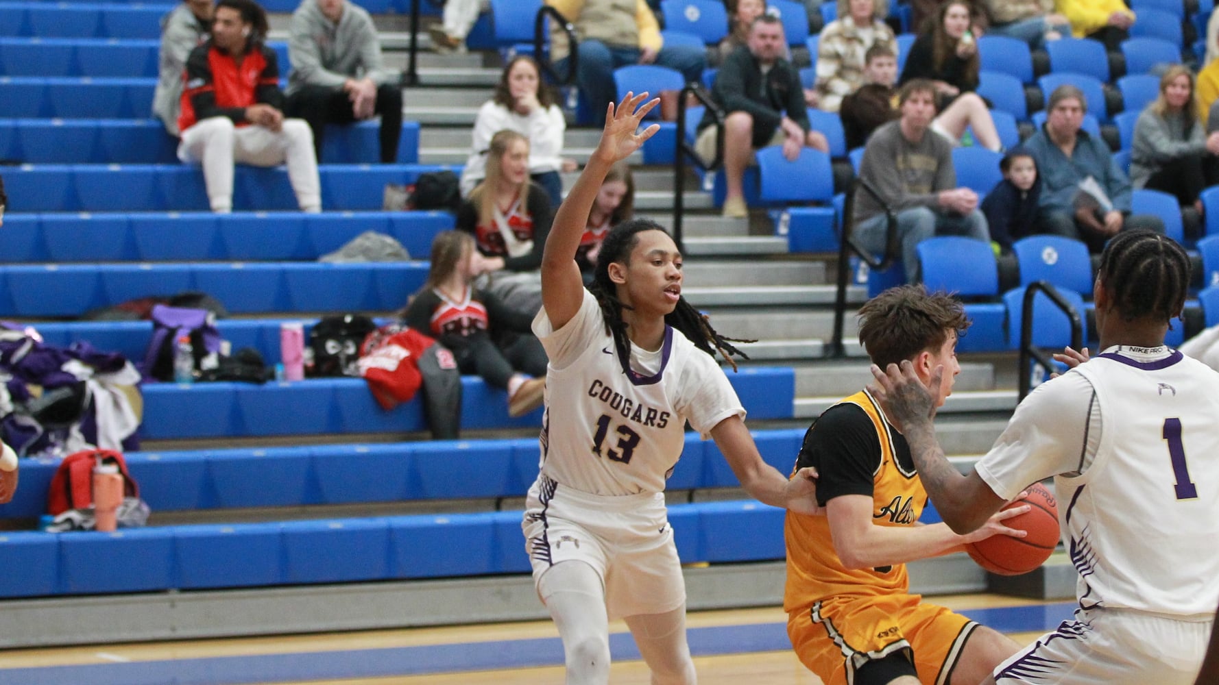 Alter-Thurgood Marshall boys basketball district semifinal