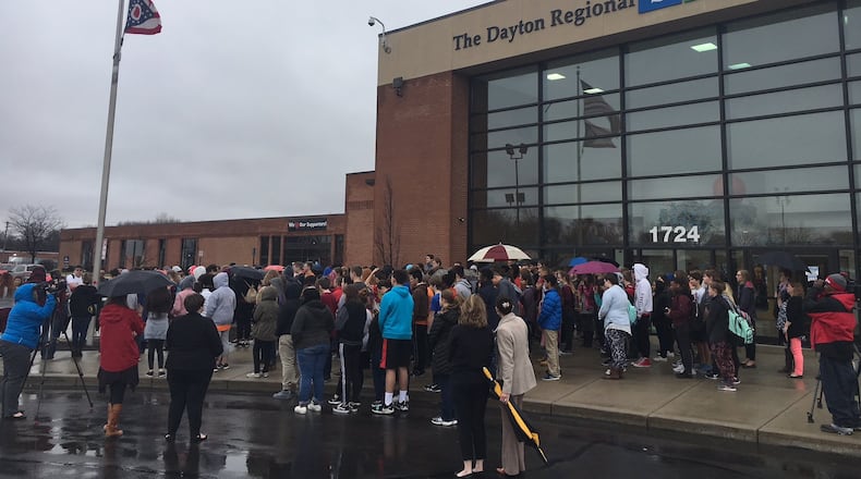 The Dayton Regional STEM School in Kettering was named a National Blue Ribbon school for 2019. WILL GARBE / STAFF