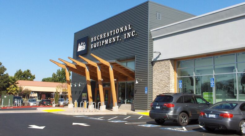 REI store front in Dublin, OH. Photo Credit: These photos are provided by REI.