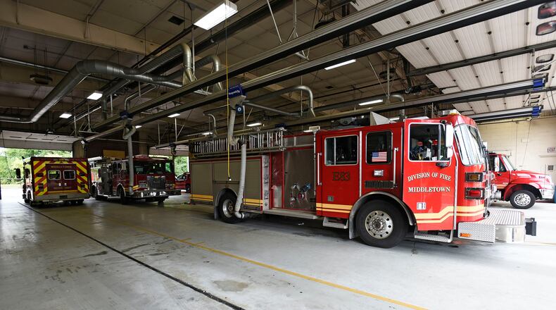 Middletown firefighters are investigating the cause of a house fire early Monday morning in the 200 block of Eaton Avenue. STAFF FILE PHOTO
