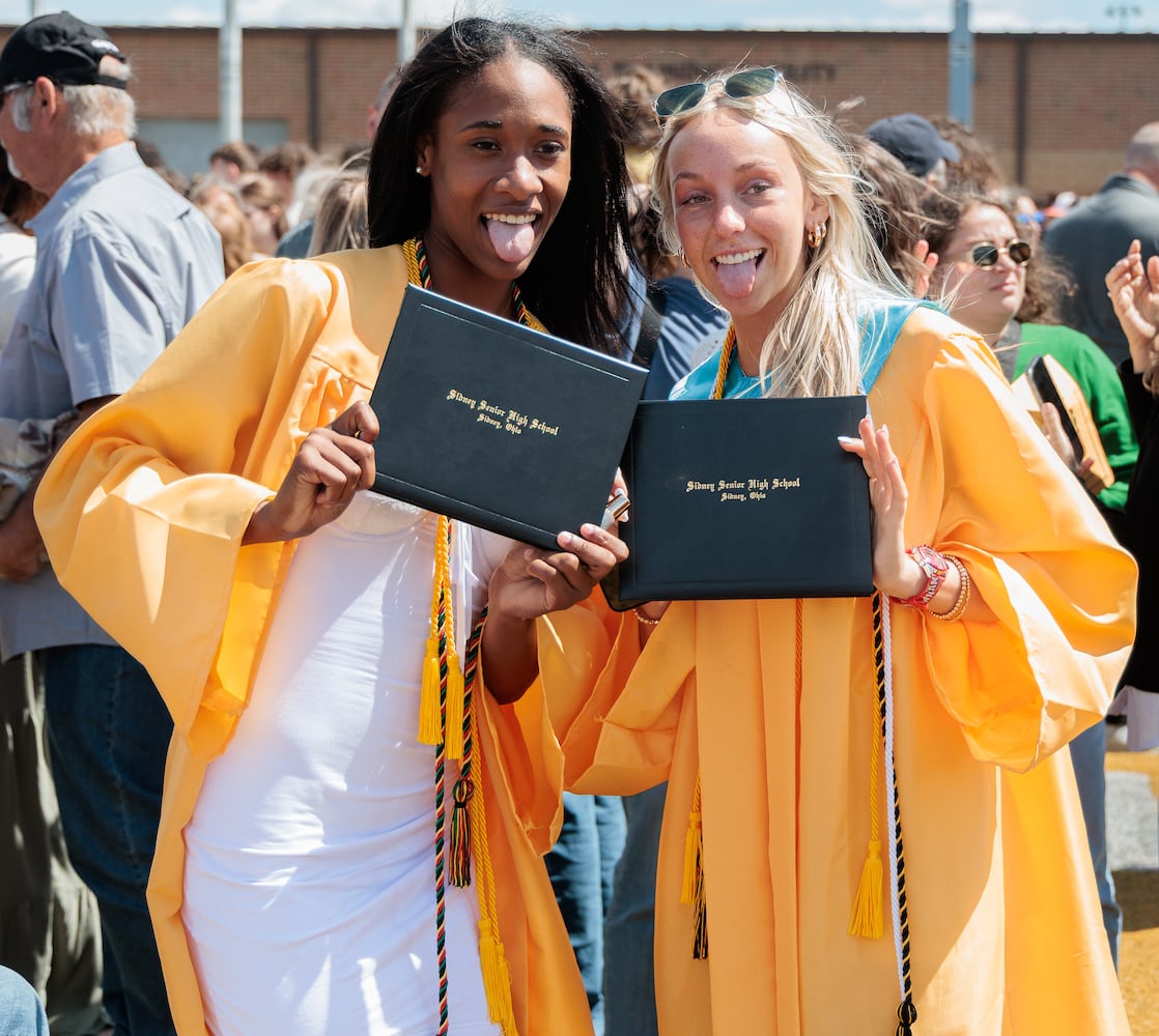 Sidney High School 2024 graduation