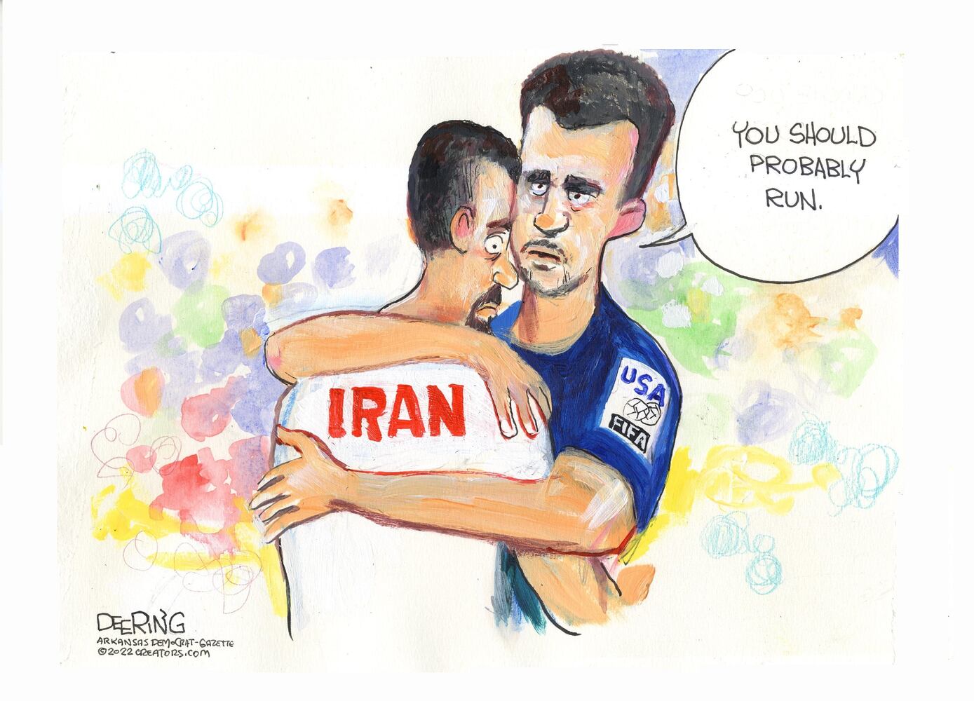 WEEK IN CARTOONS: Dinner with Trump, World Cup and more