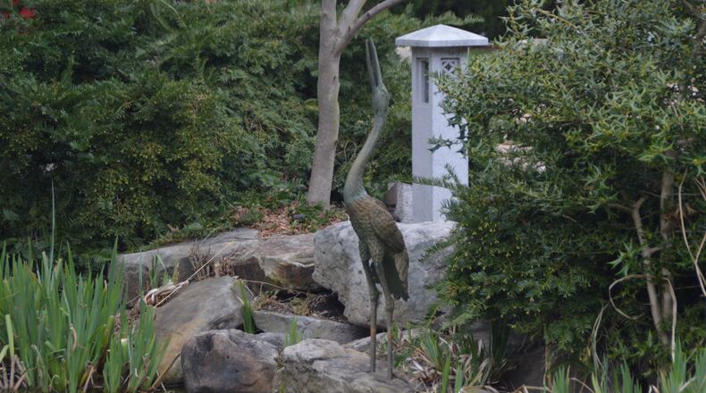 A waterfront oriental garden in Norfolk, Va., offers bronze art work, walking paths and access to a coastal running trail. (Myscha Theriault/TNS)