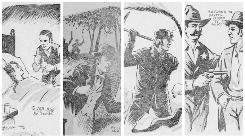 John McAfee was executed in Montgomery County in 1825 for he murder of his wife, Dorothy McAfee at their home in Madison township. DAYTON DAILY NEWS ARCHIVES.