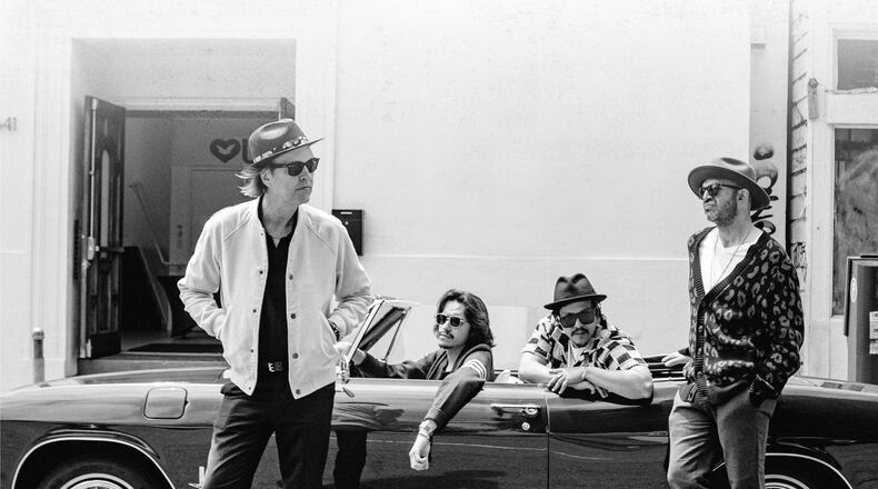 After nearly facing mortality, Chuck Prophet explored Cumbia music alongside Salinas, California band, ¿Qiensave?. The collaborative album “Wake the Dead” is cross-cultural and intoxicatingly rhythmic. Chuck Prophet and His Cumbia Shoes is performing at Levitt Pavillion on July 17. KORY THIBEAULT / CONTRIBUTED