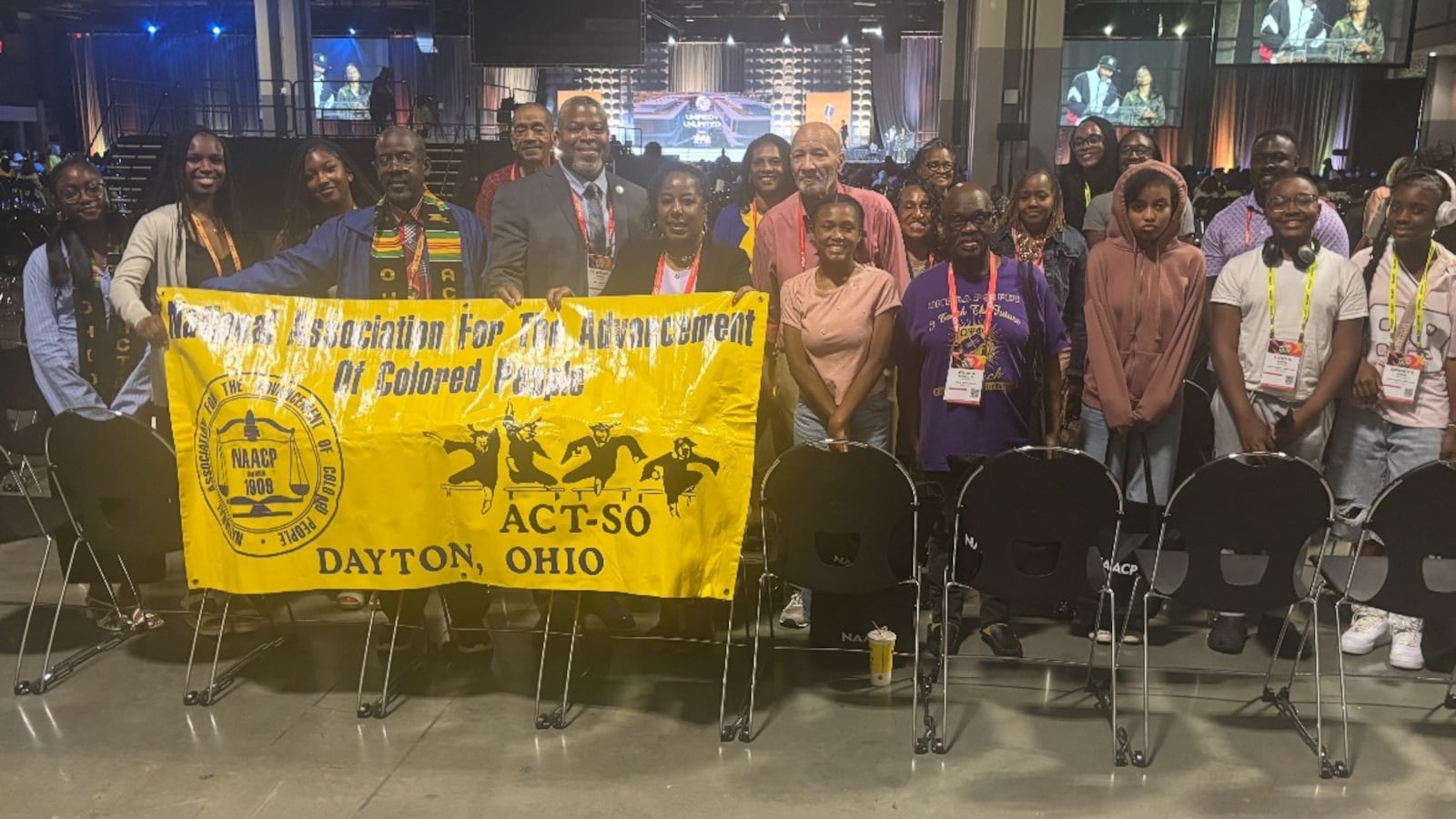 Dayton participants in the Afro-Academic, Cultural, Technological and Scientific Olympics (ACT-SO) national competition. CONTRIBUTED