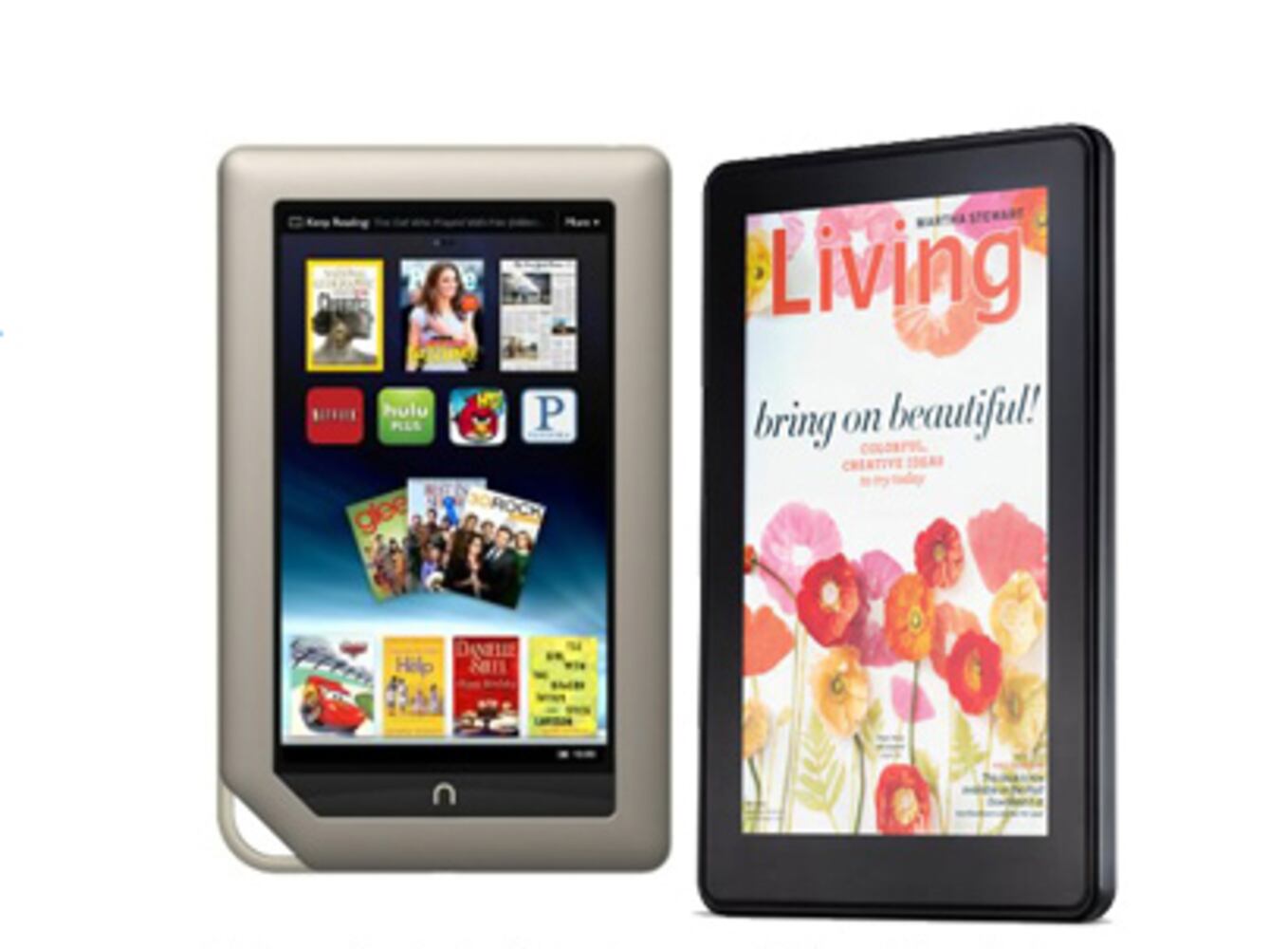E-reader/tablet hybrids