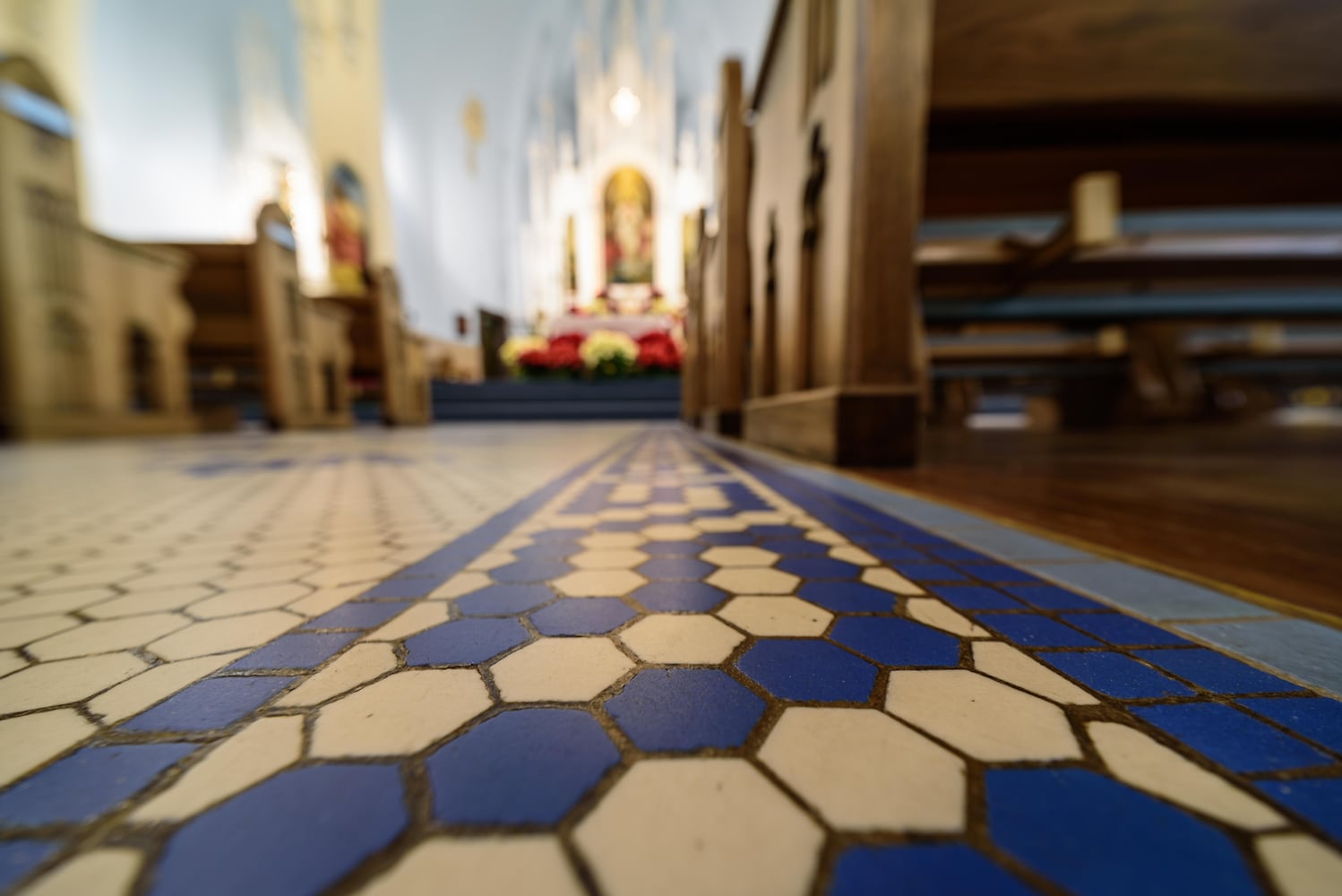 PHOTOS: A breathtaking look at Holy Trinity Catholic Church on Christmas Eve morning