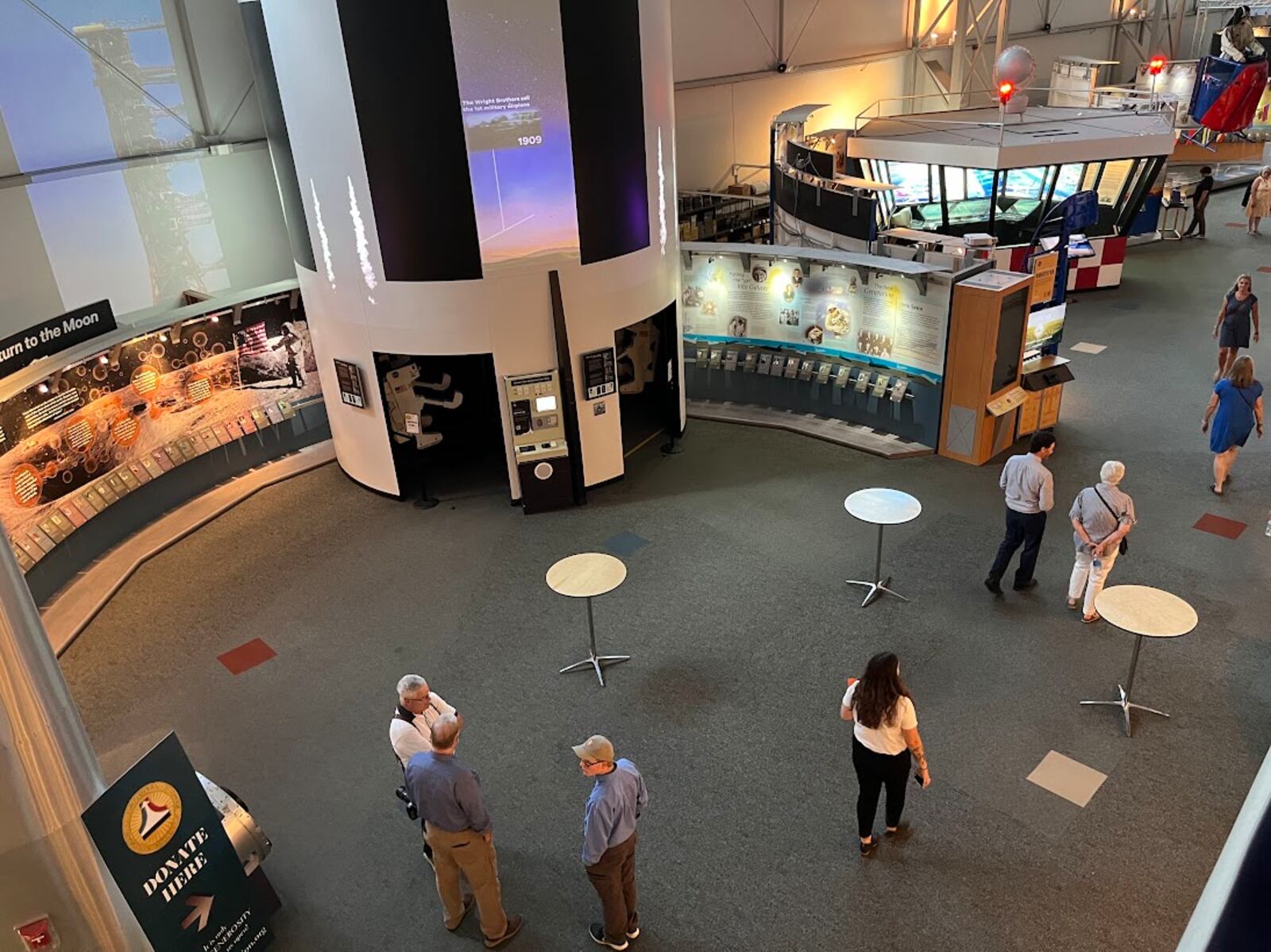 The National Aviation Hall of Fame, from above. THOMAS GNAU/STAFF