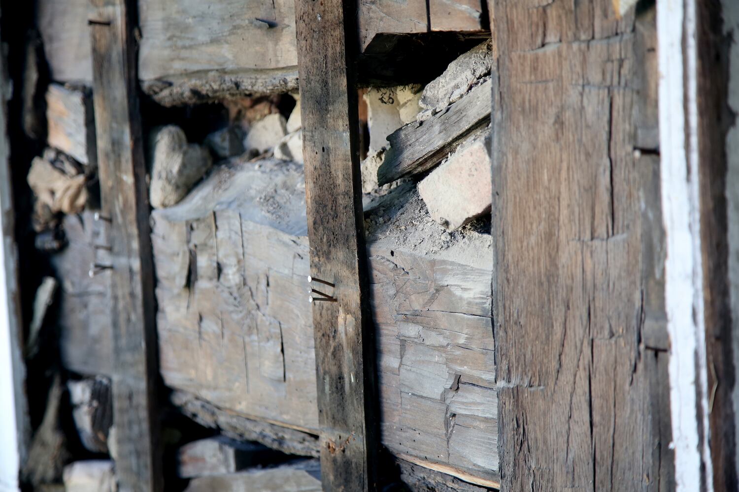 PHOTOS: Log home hidden for decades reveals Stanley gypsy family legend