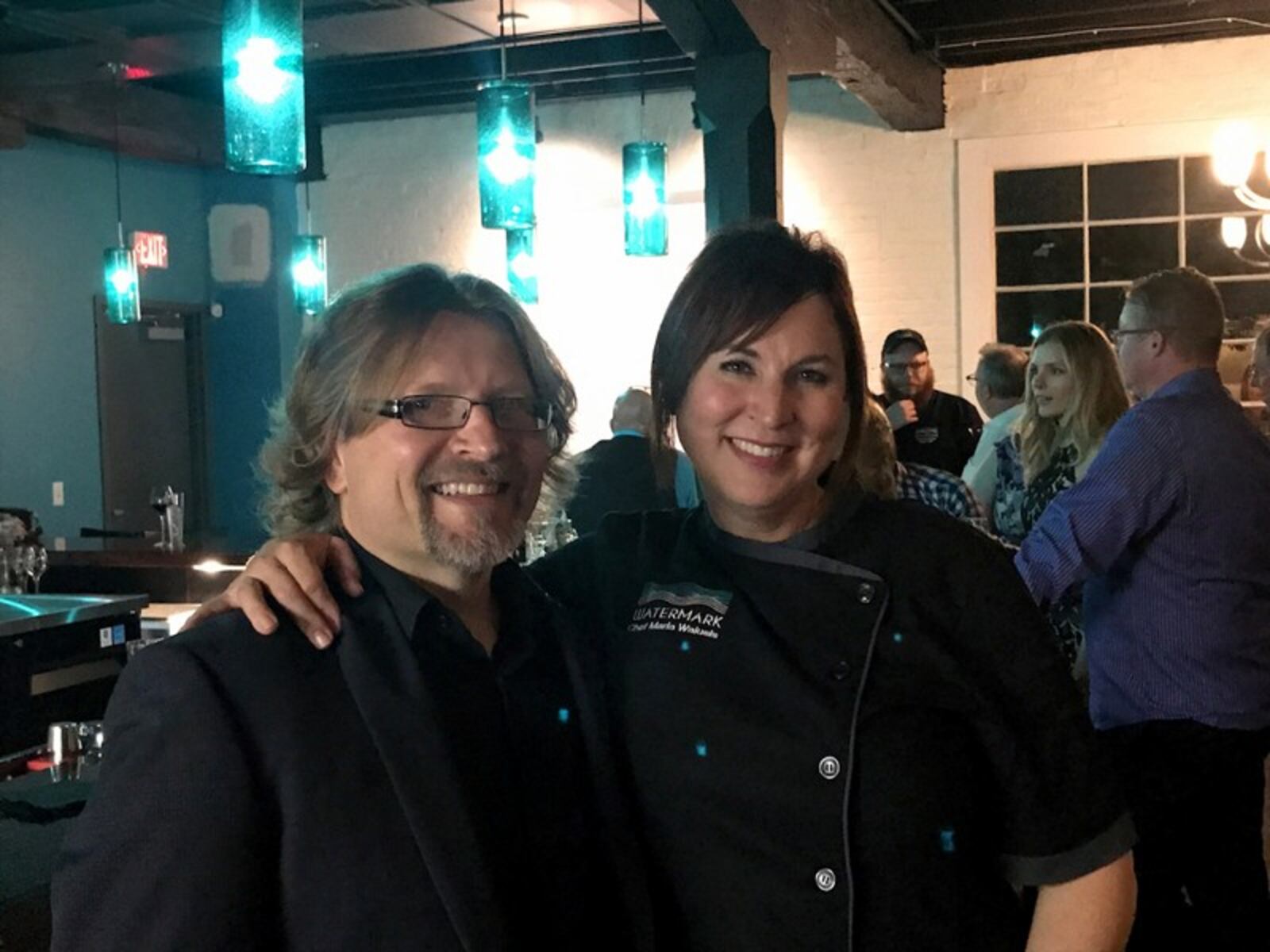 Eric and Maria Walusis of Watermark restaurant in Miamisburg, one of the participants in Summer Restaurant Week. AMELIA ROBINSON/STAFF
