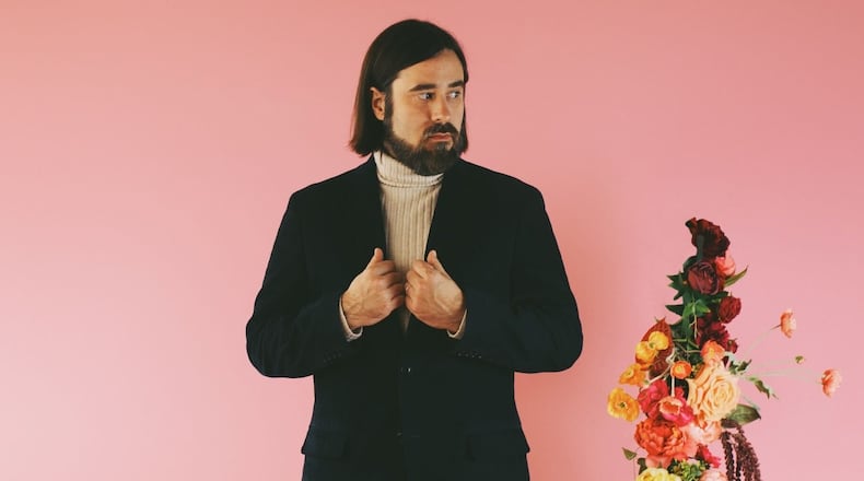 Dayton singer-songwriter M Ross Perkins’ new album, “What’s the Matter, M Ross?”, features four interview-style interludes that ask — and ostensibly answer — the question posed by its title. “What’s the Matter, M Ross?” — set to be released May 2 from Coalmine Records — was composed, performed, and recorded completely by Perkins at his home studio. Photo credit: Whitney Pelfrey