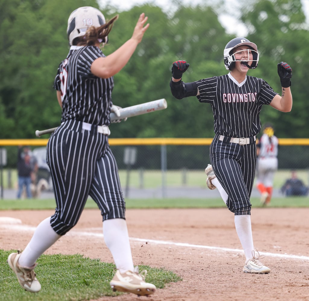 Covington Ansonia softball regional semifinal 052825 DDN