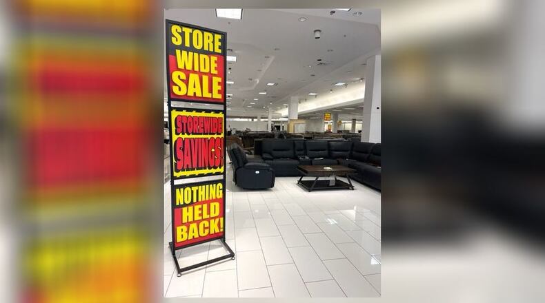 Morris Clearance and Closeouts is running a furniture and mattress sell off through August at The Mall at Fairfield Commons.