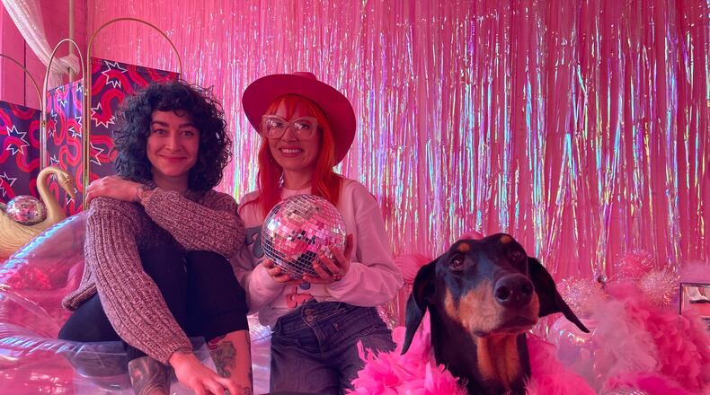 Haus of Sequins, owned by Sabrina Cox, and Haus of Sable, owned by Leslea Hipp, is a brand new, conjoined, retail art and fashion studio inside the 300 Front Street building at 2220 E. 3rd Street in Dayton.