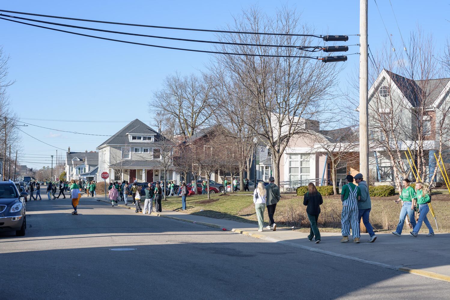 PHOTOS: Early St. Patrick's Day celebration on UD campus