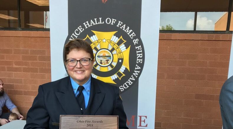 Kim Hannahan, retired Fire Code Enforcement Officer for the city of Vandalia and winner of a state award. CONTRIBUTED
