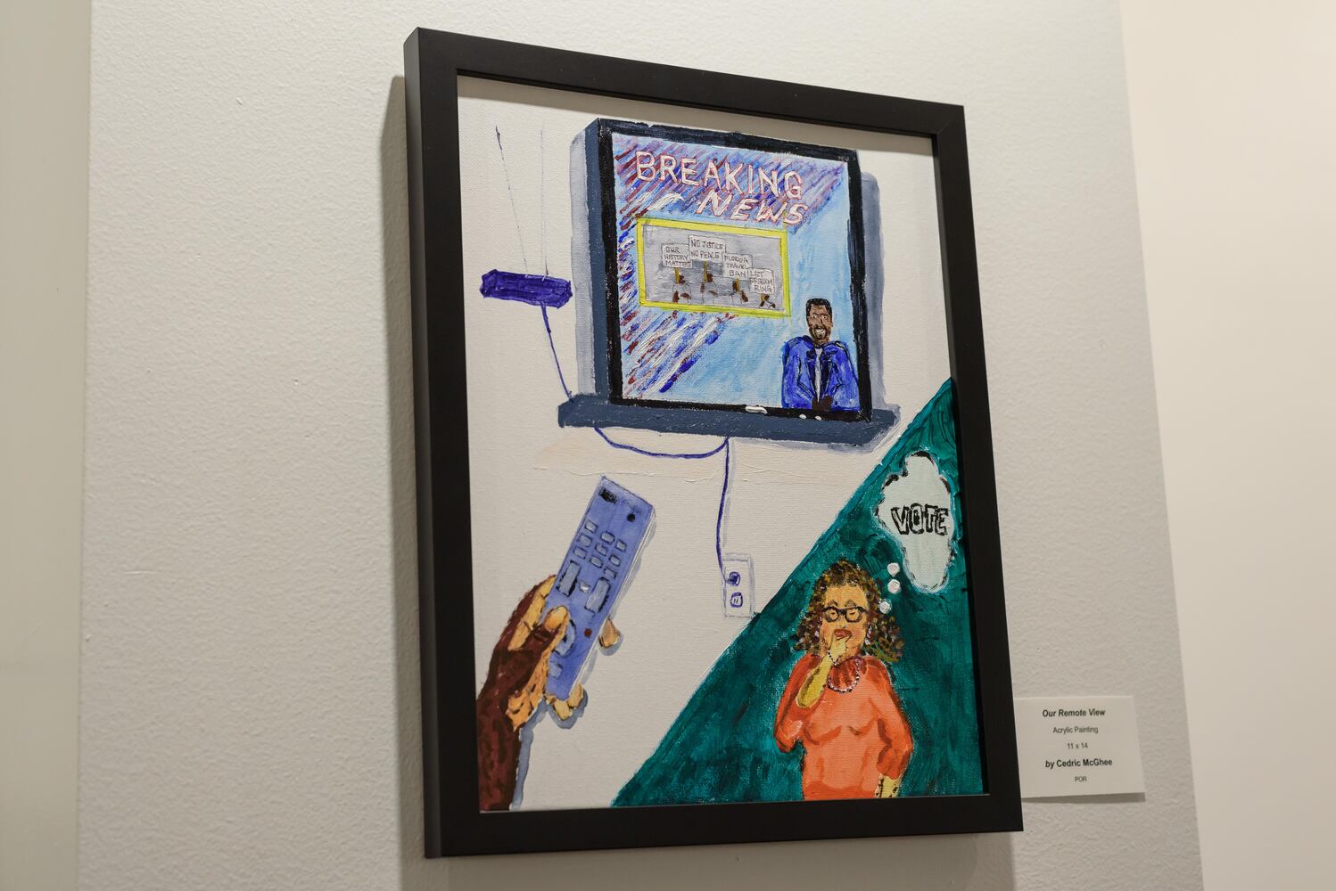 PHOTOS: The African American Visual Artists Guild Presents the "What's New?" Exhibition at the Edward A. Dixon Gallery