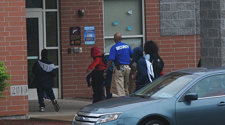 Dayton Public Schools officials say a major security camera upgrade will improve safety for students and staff. MARSHALL GORBY / STAFF