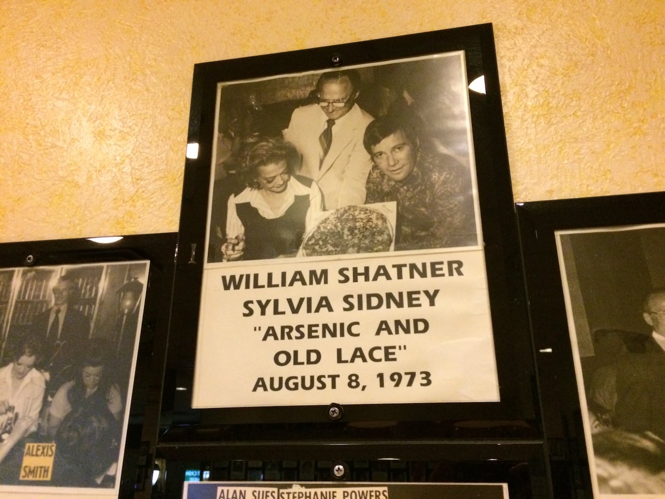 Famous faces at Marion's Piazza