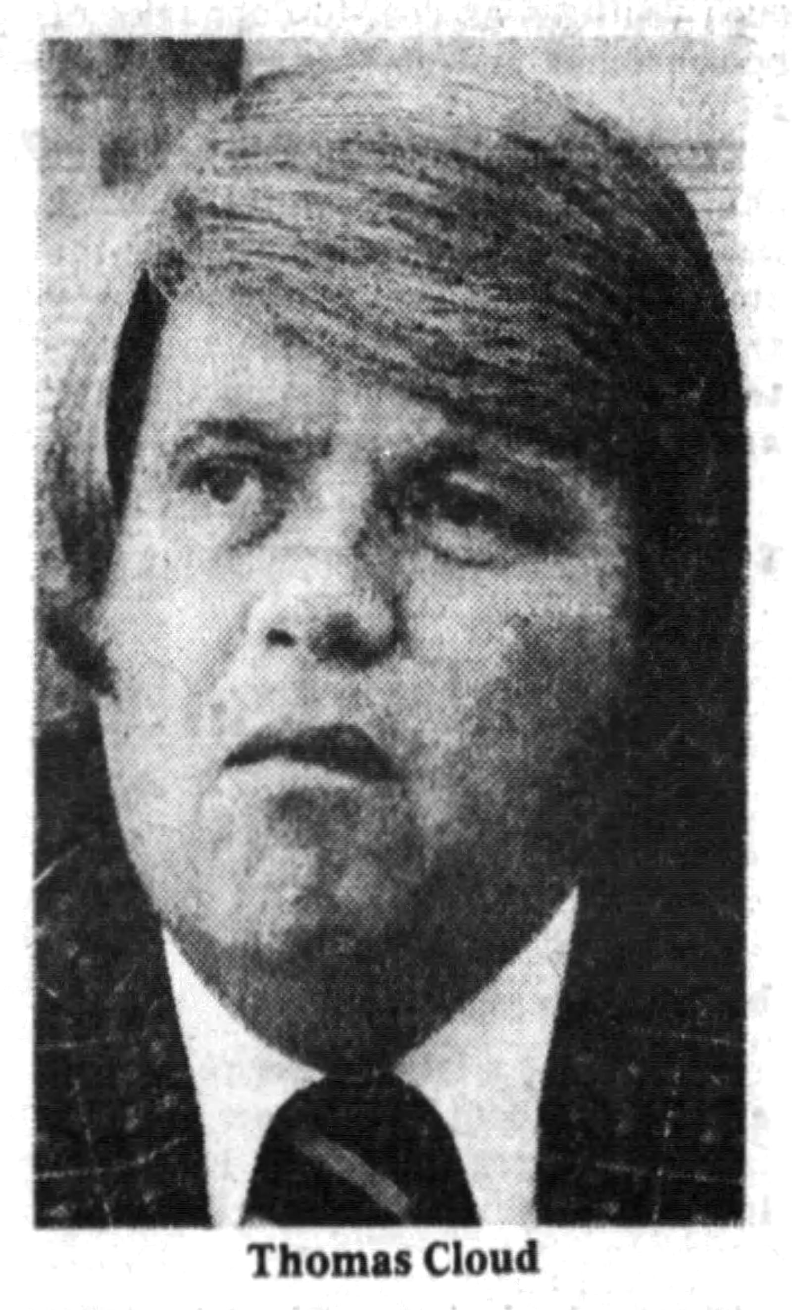 The man for whom Thomas Cloud park in Huber Heights is named for died in 1976. Cloud, 41, was the third administrator in Montgomery County government's history. DAYTON DAILY NEWS ARCHIVES