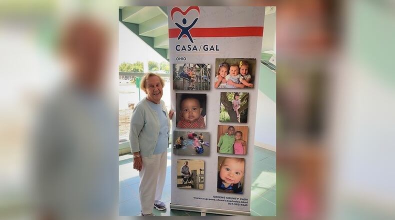 93-year-old volunteer Sue Behr is retiring after 15 years of service as a child advocate in Greene County's Juvenile Court. CONTRIBUTED