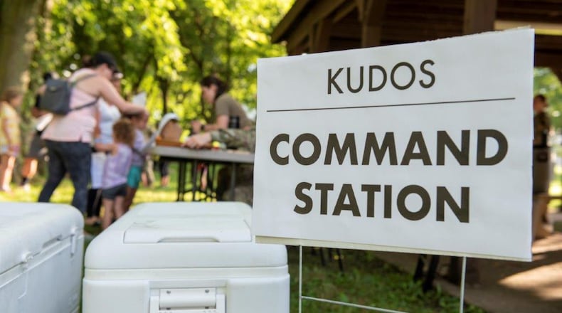 The Aug. 5 Kids Understanding Deployment Operations event was designed to help children work through questions by engaging in a simulated deployment process. U.S. AIR FORCE PHOTO/AIRMAN 1ST CLASS JAMES JOHNSON