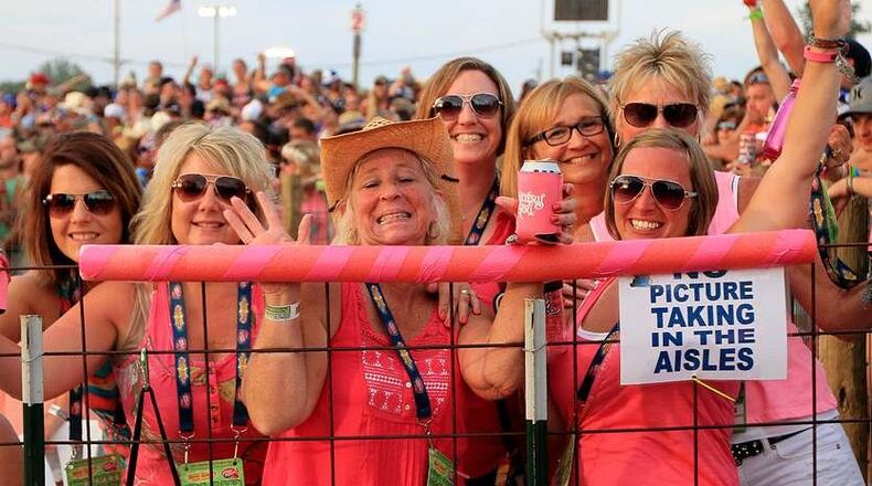 Country music fans wrapped up three days in the country at Country Concert '15 in Fort Loramie, Ohio. Contributed by Eric Hubbard