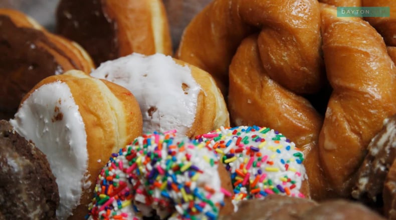 Several donut shops and businesses in the Dayton area are celebrating National Doughnut Day by offering free doughnuts, specialty desserts and much more. CONTRIBUTED