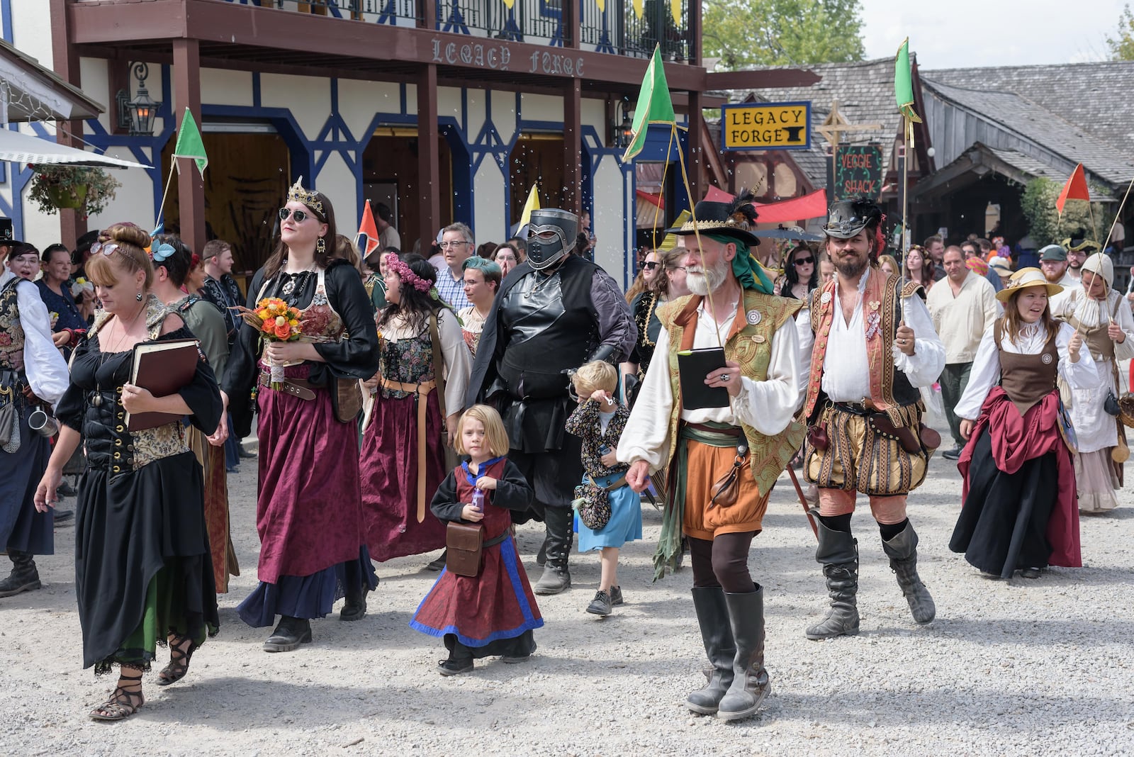 The 36th annual Ohio Renaissance Festival opens this weekend at Renaissance Park near Harveysburg in Warren County. TOM GILLIAM / CONTRIBUTING PHOTOGRAPHER