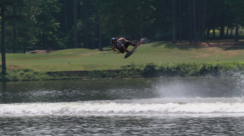 They are at Lake Acworth Beach at Cauble Park ...