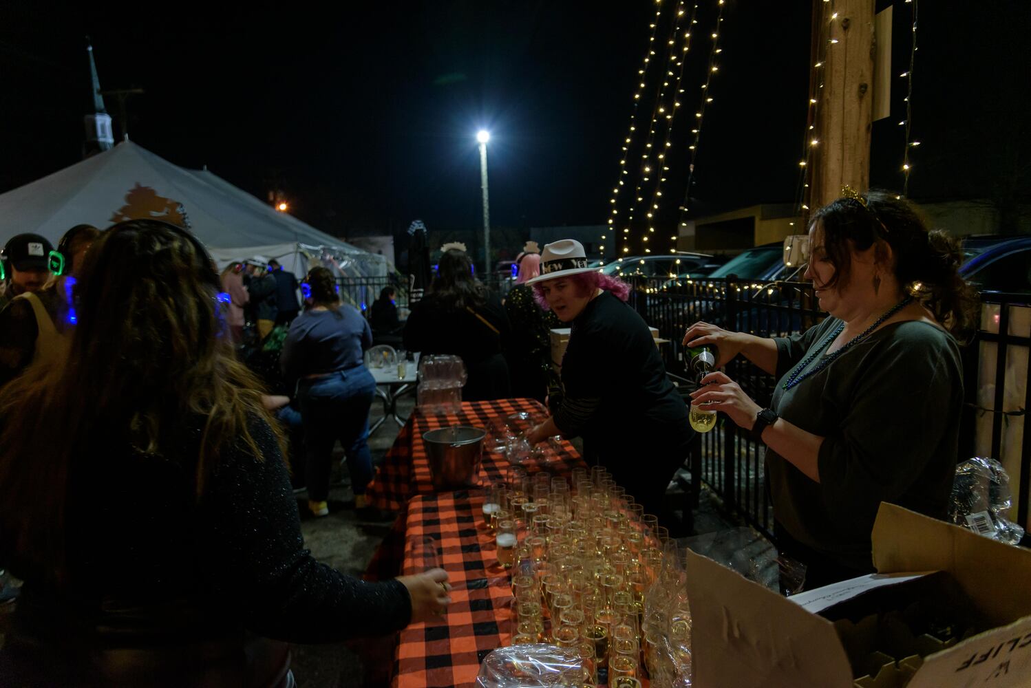 PHOTOS: Did we spot you at Dayton's New Year's Eve Ball Drop and Silent Disco at Yellow Cab Tavern?