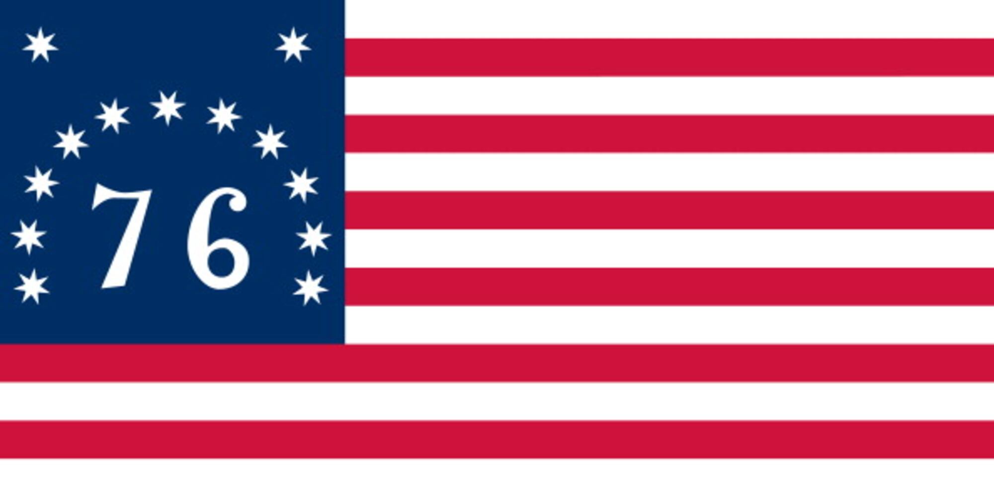 "Bennington" or "76" flag