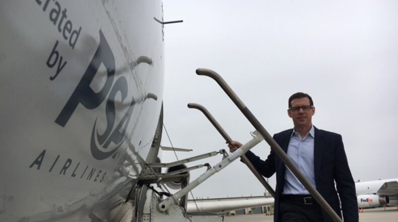 PSA Airlines President Dion Flannery. THOMAS GNAU/STAFF