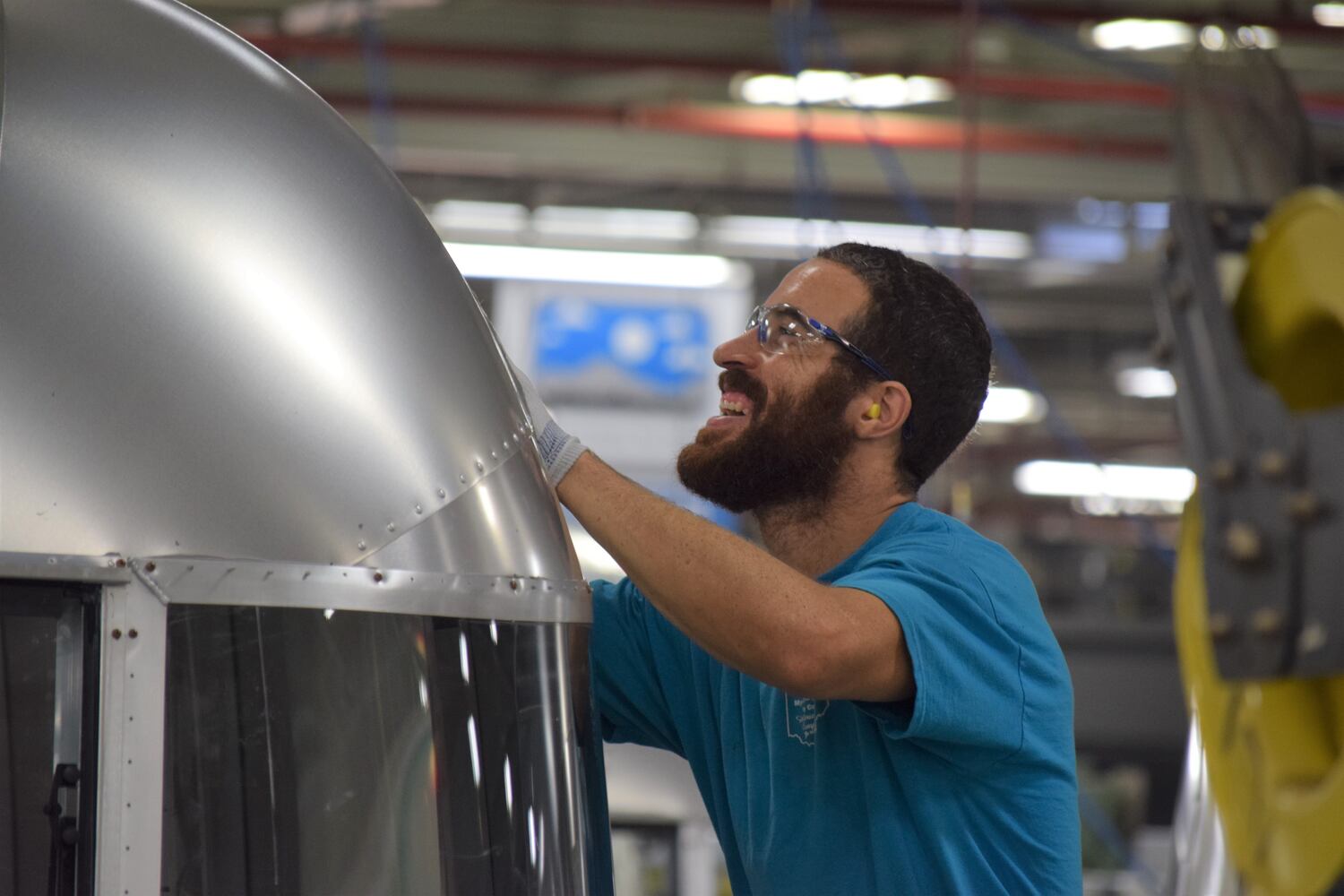 PHOTOS: Take a look at how an Airstream is built