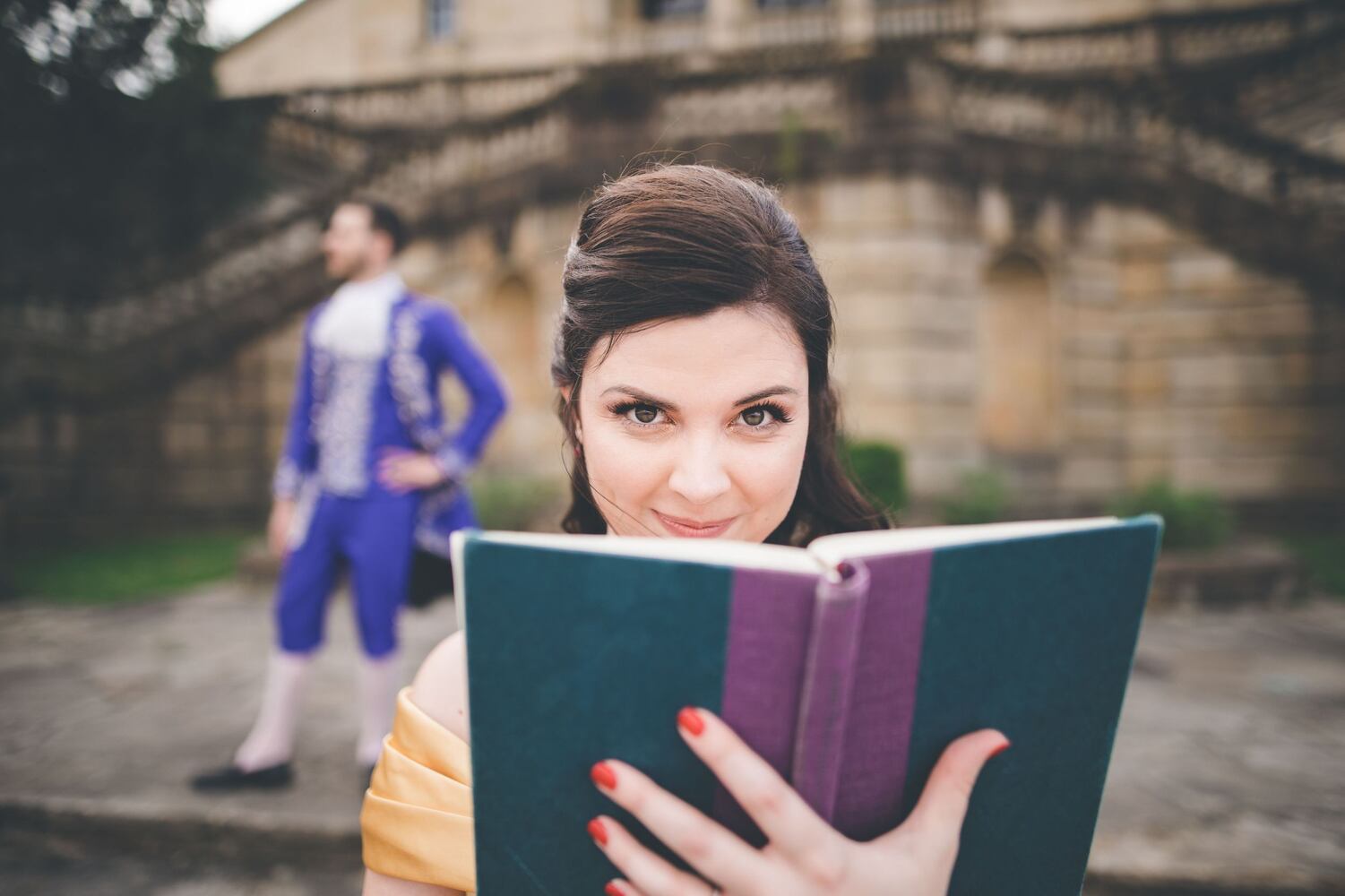 Photos: Dayton bride and groom’s channel Beauty and the Beast for epic pictures