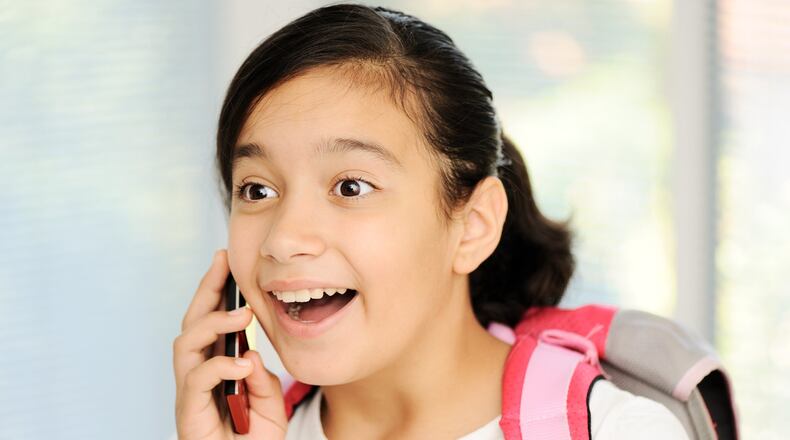 Parents should lower the sound and voice settings on a cellphone. CONTRIBUTED