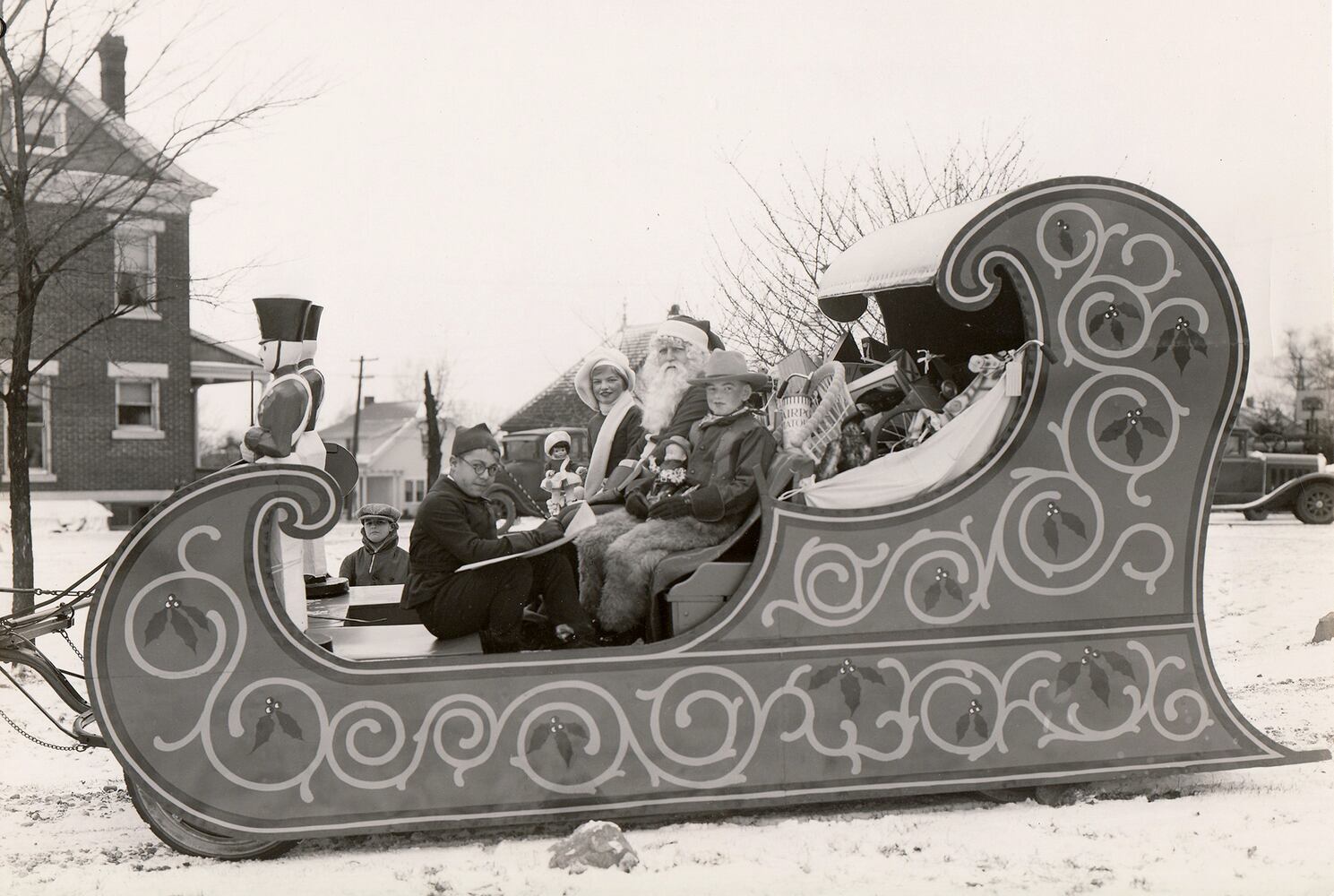 Vintage look at the holiday season
