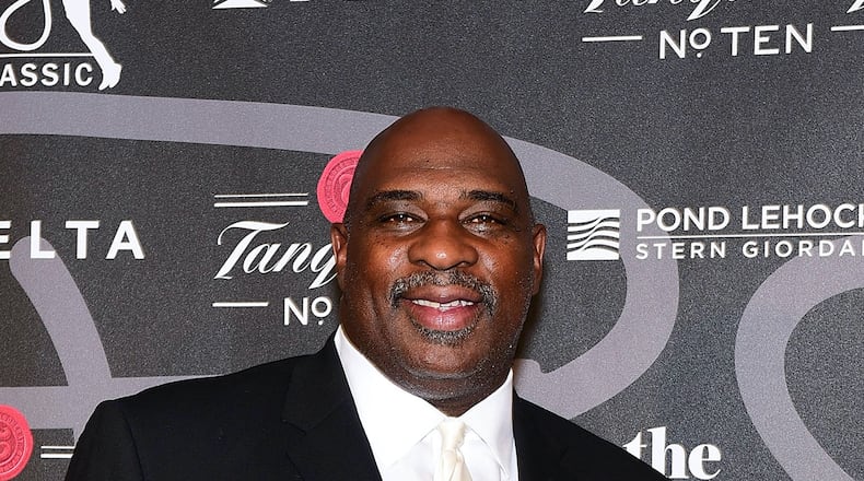 PHILADELPHIA, PA - SEPTEMBER 10:  Broadcaster & Former NFL Star Keith Byars attends the Erving Golf Classic Black Tie Ball sponsored by Delta Airlines & Pond LeHocky Law, with cocktails presented by Tanqueray No. TEN. Produced by PGD Global on September 10, 2017 at The Logan in Philadelphia, Pennsylvania.  (Photo by Lisa Lake/Getty Images for PGD Global)