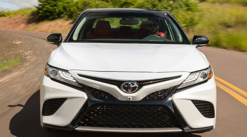 The 2018 Camry is the first vehicle in North America designed and manufactured with Toyota New Global Architecture (TNGA), a new strategy to the way the company designs, engineers and manufactures its vehicles. Toyota photo