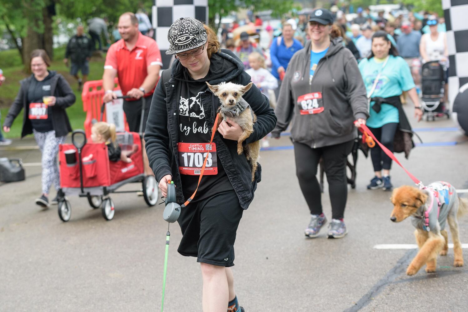 PHOTOS: Did we spot you at the Furry Skurry 5K at Stubbs Park in Centerville?