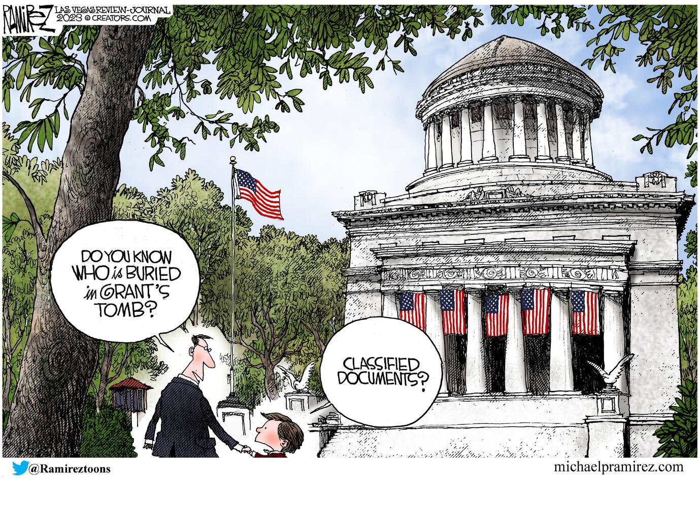 WEEK IN CARTOONS: Classified documents, mass shootings and more