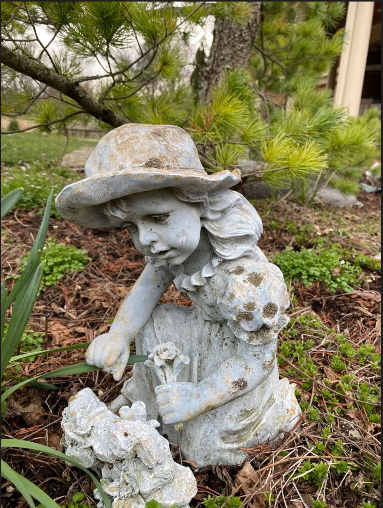 The Adam family garden is enjoyed year-round by the homeowners’ 12 grandchildren. CONTRIBUTED