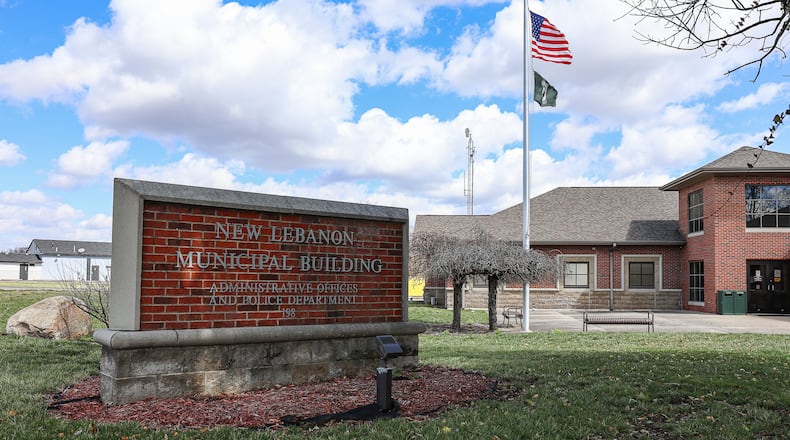 New Lebanon's municipal building, which includes the village's council chambers, is located on South Clayton Road. BRYANT BILLING / STAFF