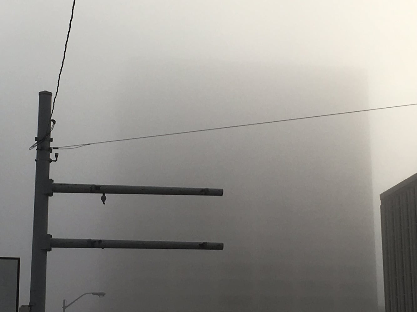 Fog in the Miami Valley on Tuesday, Oct. 10, 2017