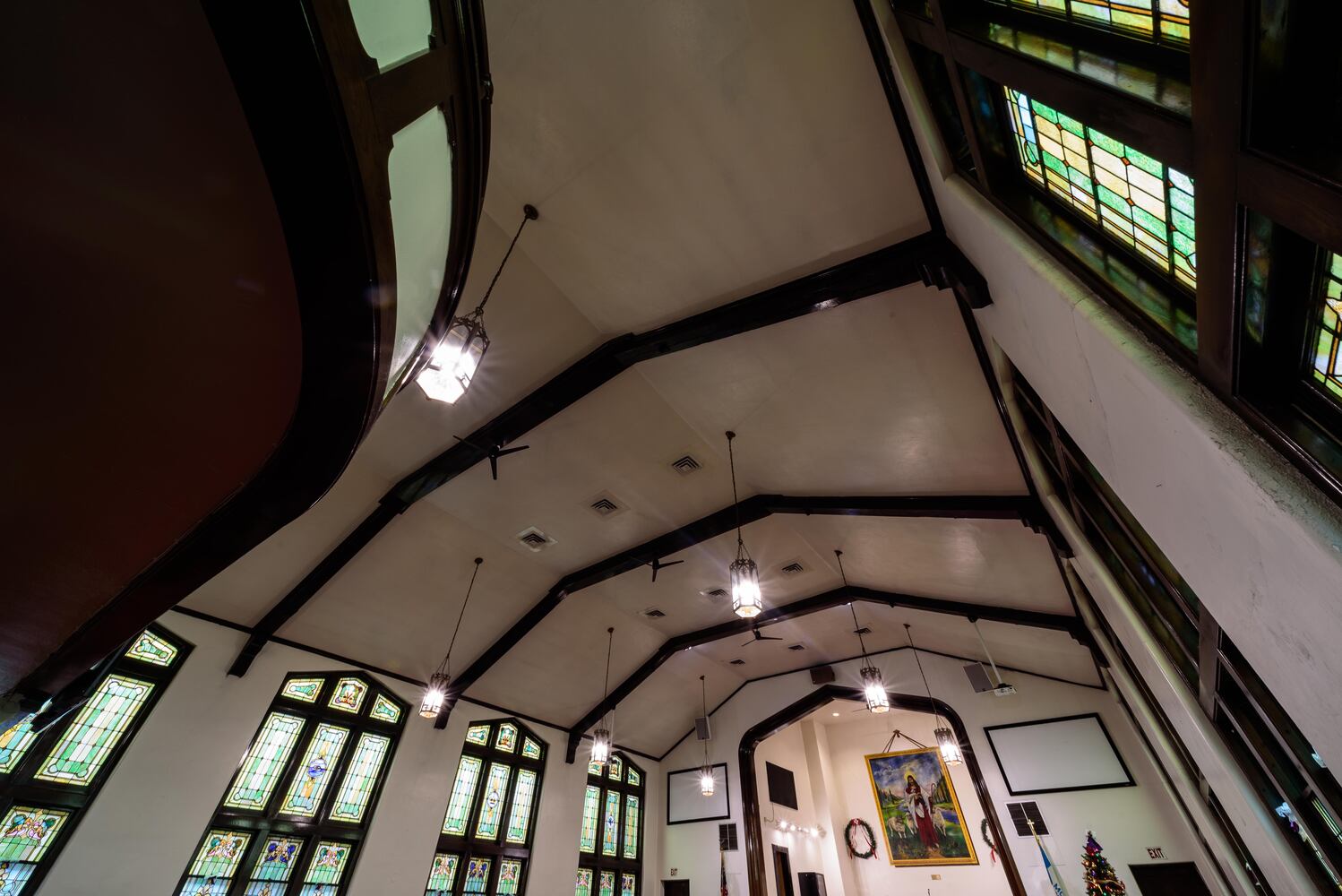 PHOTOS: A look inside McKinley United Methodist Church decorated for Christmas